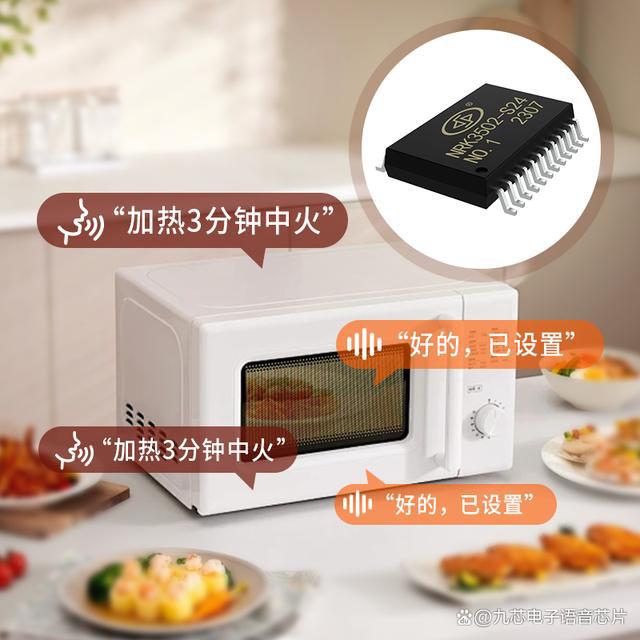 芯片赋能智慧烤箱引领烹饪新时代米乐m6NRK3502语音识别(图1)